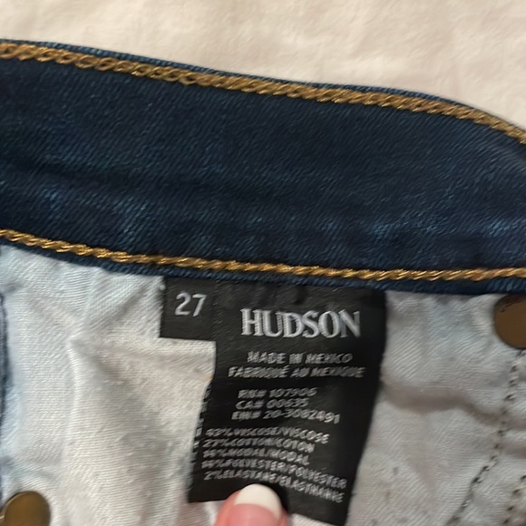 Hudson Nico Midrise Ankle Super Skinny Jean - Picture 3 of 6